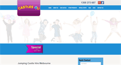 Desktop Screenshot of castles4u.com.au